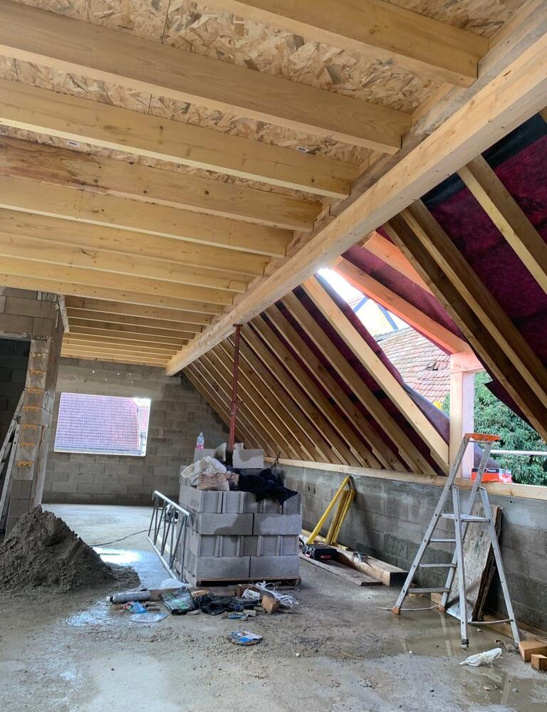 Chantier Jebsheim –  Charpente couverture zinguerie étanchéité Cernay 4