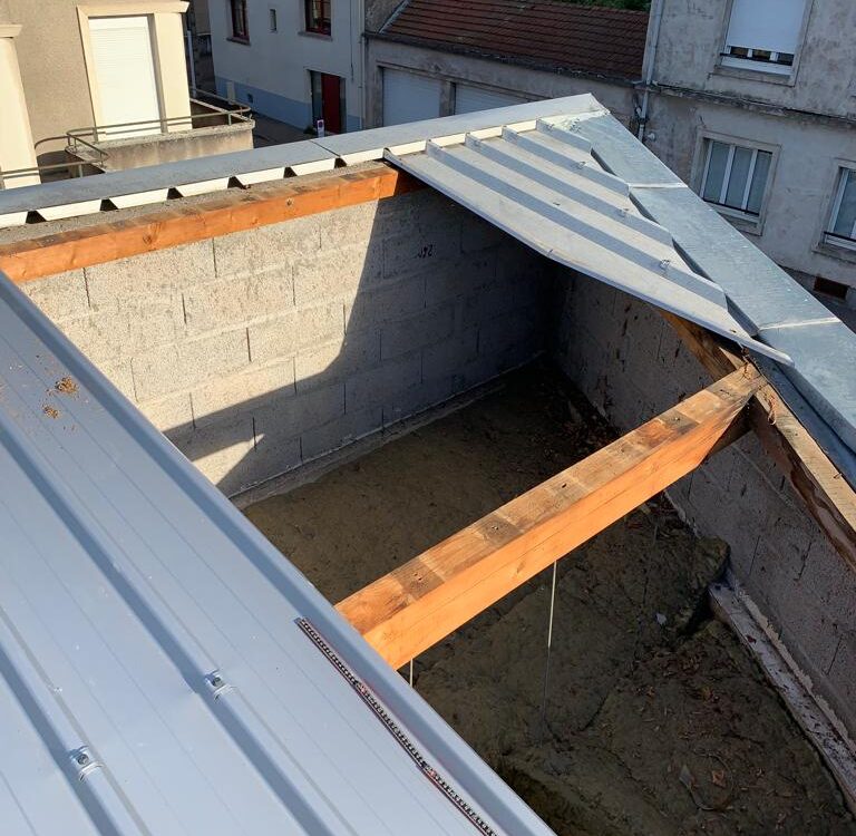 Chantier Charme – Bac acier Wintzenheim