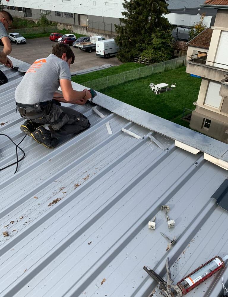 Chantier Charme – Bac acier Thann 2