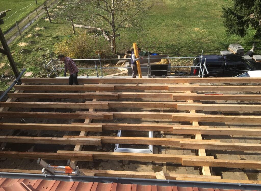 Chantier à La Forge – Ossature bois Colmar